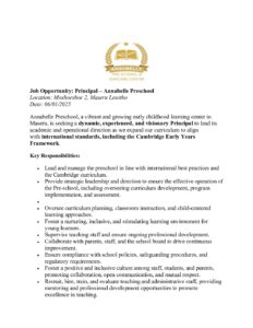 Annabelle Preschool & Primary Annabelle Preschool & Primary
